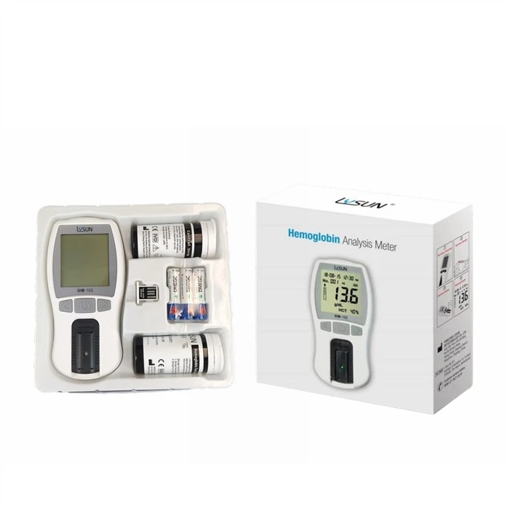 Lysun Hot Cheap Price With High Accuracy Blood Hemoglobin Test Meter