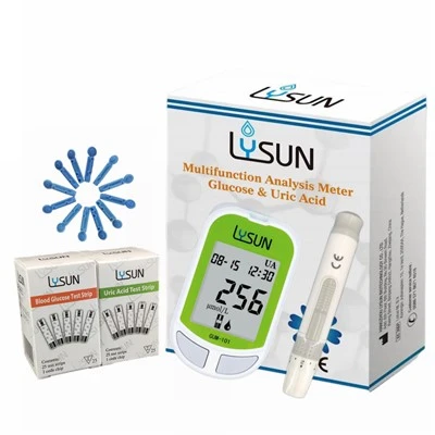 Машина за самотест LYSUN Тест ленти за пикочна киселина EUG-101 Тест комплект